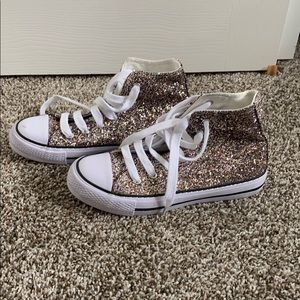 Glitter converse
